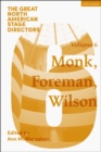 Image for Great North American stage directorsVolume 6,: Meredith Monk, Richard Foreman, Robert Wilson