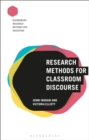 Image for Research methods for classroom discourse