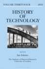 Image for History of Technology. Volume 34