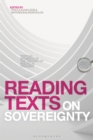 Image for Reading texts on sovereignty  : textual moments in the history of political thought