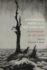 Image for International Poetry of the First World War: An Anthology of Lost Voices