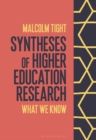 Image for Syntheses of higher education research: what we know