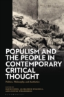 Image for Populism and The People in Contemporary Critical Thought: Politics, Philosophy, and Aesthetics