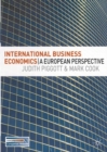 Image for International business economics: a European perspective