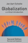 Image for Globalization: a critical introduction