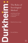 Image for The Rules of Sociological Method and Selected Texts on Sociology and Its Method