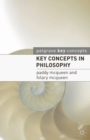 Image for Key concepts in philosophy