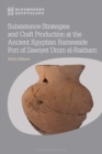 Image for Subsistence strategies and craft production at the ancient Egyptian Ramesside fort of Zawiyet Umm El-Rakham : 10