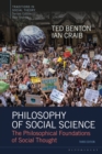 Image for Philosophy of social science  : the philosophical foundations of social thought