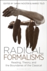 Image for Radical formalisms  : reading, theory and the boundaries of the classical