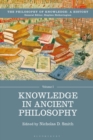 Image for Knowledge in ancient philosophy