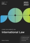 Image for Core documents on international law 2021-22