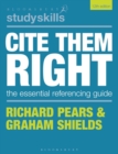 Image for Cite them right: the essential referencing guide