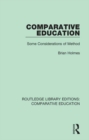 Image for Comparative education: some considerations of method : 6