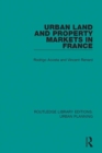 Image for Urban land and property markets in France