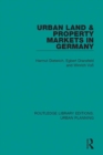 Image for Urban land and property markets in Germany
