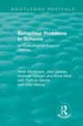 Image for Behaviour problems in schools  : an evaluation of support centres