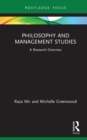 Image for Philosophy and management studies: a research overview