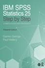 Image for IBM SPSS statistics 25 step by step: a simple guide and reference