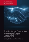 Image for The Routledge companion to managing digital outsourcing