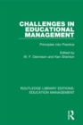 Image for Challenges in educational management: principles into practice : 8