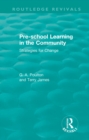 Image for Pre-school learning in the community: strategies for change
