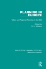 Image for Planning in Europe: urban and regional planning in the EEC : 22