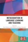 Image for Metacognition in language learning and teaching