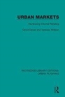 Image for Urban markets  : developing informal retailing