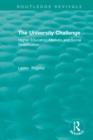 Image for The university challenge: higher education markets and social stratification