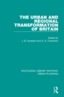 Image for The Urban and Regional Transformation of Britain