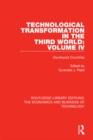 Image for Technological transformation in the third world.: (Developed countries) : Volume 38