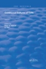 Image for Continuous cultures of cellsVolume I