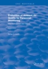 Image for Evaluation of ambient air quality by personnel monitoringVolume 1,: Gases and vapors