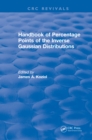 Image for Handbook of Percentage Points of the Inverse Gaussian Distributions
