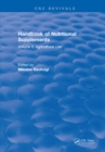 Image for Handbook of Nutritional Supplements: Volume II, Agricultural Use