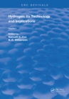 Image for Hydrogen: Its Technology and Implication: Transmission and Storage - Volume Ii.