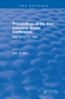 Image for Proceedings of the 43rd Industrial Waste Conference May 1988, Purdue University