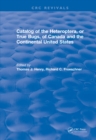 Image for Catalog of the heteroptera or true bugs, of Canada and the continental United States