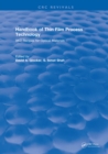 Image for Handbook of Thin Film Process Technology: 98/2 Recipes for Optical Materials