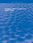 Image for Handbook Tables of Functions for Applied Optics