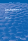 Image for Recent Developments in Separation Science. Volume 1 : Volume 1