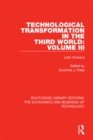 Image for Technological transformation in the third world.: (Latin America) : 37