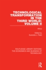 Image for Technological transformation in the Third World.: (Africa)