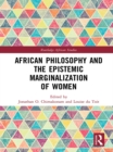 Image for African Philosophy and the Marginalization of Women