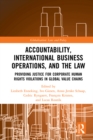 Image for Corporate responsibility, human rights and the law: accountability and international business operations