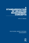 Image for A standardization of selected management concepts : 7