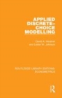 Image for Applied discrete-choice modelling