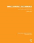 Image for Input/output databases  : uses in business and government