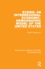 Image for ECESIS: an interregional economic-demographic model of the United States